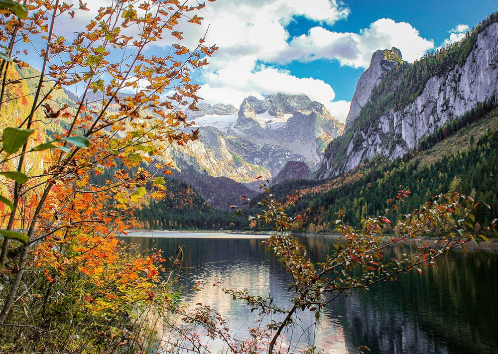 Ravensburger Puzzle 12000834 - Vorderer Gosausee - puzzle jigsaw de 1000 de piese pentru adulți cu vârsta peste 14 ani Puzzle Naty Shop Design nou