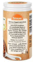 Ostmann Gewürze - Harissa Gewürzmischung | Scharfes orientalisches Gewürz für Geflügel, Fleisch, Gemüse eller Couscous | 35 g i Der Streudose