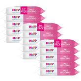 HiPP Babysanft Delicates Baby vådservietter 720 stykker (3 x 240) med økologisk mandelekstrakt, ekstra hudvenlig til skånsom rengøring af babyers følsomme hud