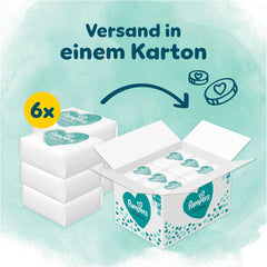 Pampers Harmony bleer størrelse 4, 174 bleer, 9 kg-14 kg, skånsom hudbeskyttelse med 100 % Pampers beskyttelse