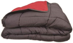 Calgary Dynebetræk Polyester grå/rød, Polyester, Grå/rød, 200X140X1 Cm Dyner og dyner Naty Shop 260X240X1 cm