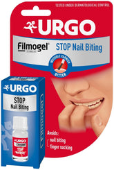 Urgo - Stop Red Nails - gennemsigtig neglelak med en bitter smag - til bidte og beskadigede negle og tommelfingersugning - fra 3 år - 9 ml - 40 påføringer