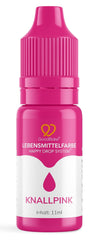 Colorant alimentar roz Goodbake (11 ml) – Colorant alimentar intens – Culoare foarte concentrată – Pentru colorarea prăjiturilor, fondantului, cremei de unt, băuturilor, slime-ului și multor altor obiecte. 100% vegan