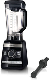 Bosch Standmixer Vitaboost MMBH6P6BDE, 6-Klingen-Edelstahlmesser, 2.5L Tritan-Mixbehälter, Stopfer, 6 Automatikprogram, Rezeptbuch, Bpa-Frei, Einfache Reinigung, 45.000 U/Min, 1600 W, Schwarz Bucatarie Schwarz Bucatarie Deutsches Recept Shop Single