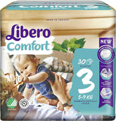 Comfort - Pannolino Per Bambini Taglia 3 5-9 Kg, 30 Pannolini