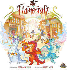 Kartonalkymi, Flamecraft, Familiespil, Brætspil, 1-5 spillere, 12+, 60 minutter, Tysk, Flerfarvet, Farverigt