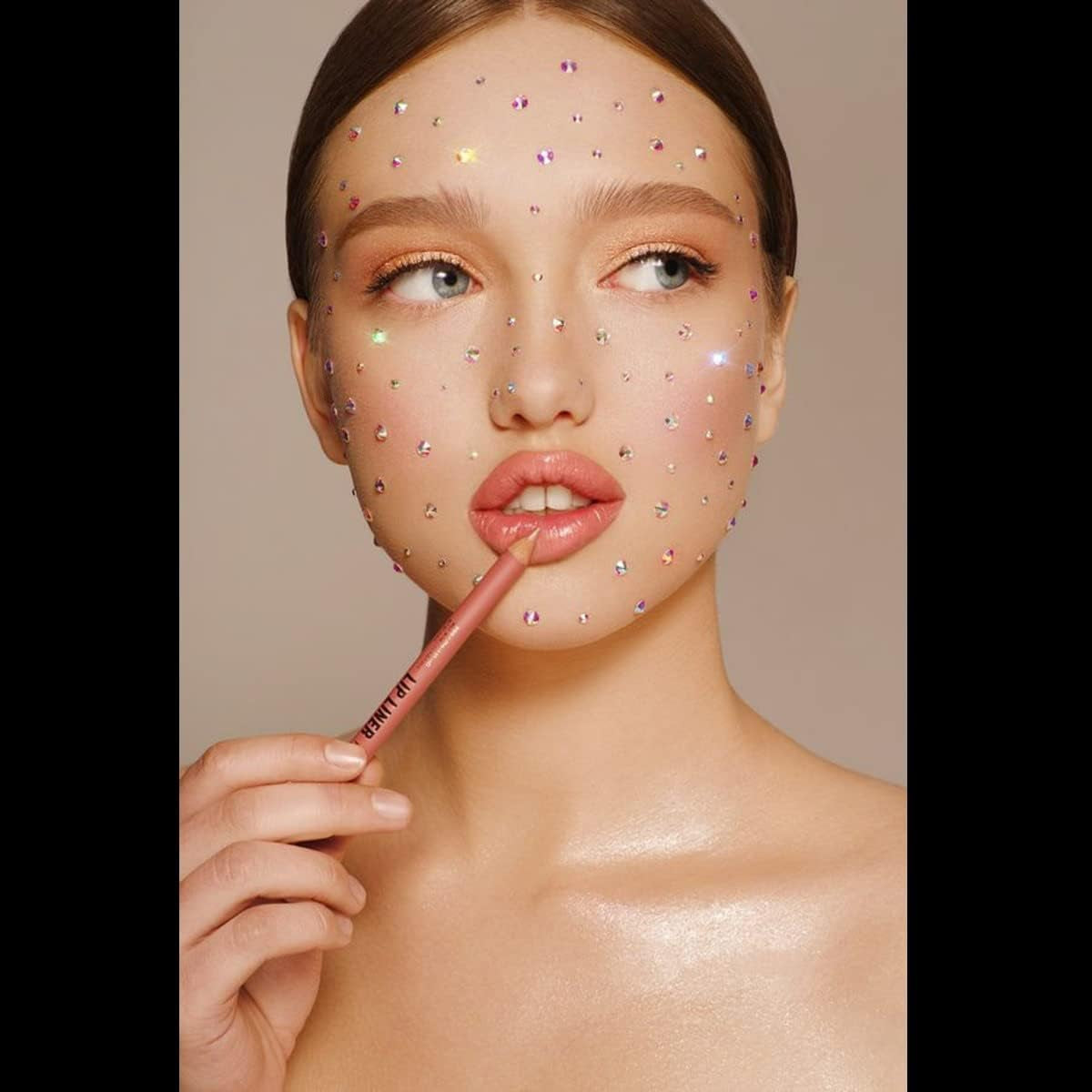 2630 buc pietre strălucitoare cristal AB pentru unghii, 120 pietre strălucitoare mari de 12 tipuri + 2510 pietre rotunde din sticlă K9 de 6 dimensiuni pentru unghii, strasuri, design de unghii, brelocuri pentru unghii pentru arta feței