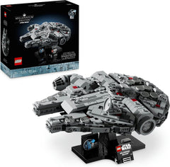 LEGO Star Wars Millennium Falcon 25-års jubilæumssæt til voksne Bygbart skib A New Hope Samlerobjekt Rumskibsmodelsæt Gaver til mænd Kvinder 75375 Byggesæt Besuche den LEGO-Store Singur