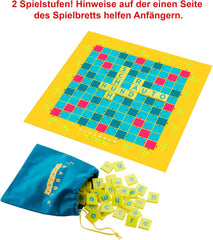 Mattel Games Scrabble Junior - Ordspil og spil til børn, brætspil velegnet til 2-4 børn i alderen 6+, design kan variere, tysk version, Y9670