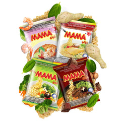 MAMA - Instant nudler med grøntsager, pakke med 30 stk (30 x 60 g)