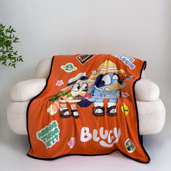 Northwest Bluey Silk Touch tæppe, 116,8 X 152,4 cm, Roadtrip Northwest senge og tæpper