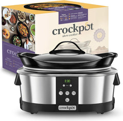 Crockpot, Slow Cooker elektronisk, 5,7 L (5-6 personer) Slow Cooker Naty Shop Standardtitel