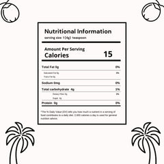 SVATV Brunt palmesukkerpulver, 227 gram Sweeteners Naty Shop