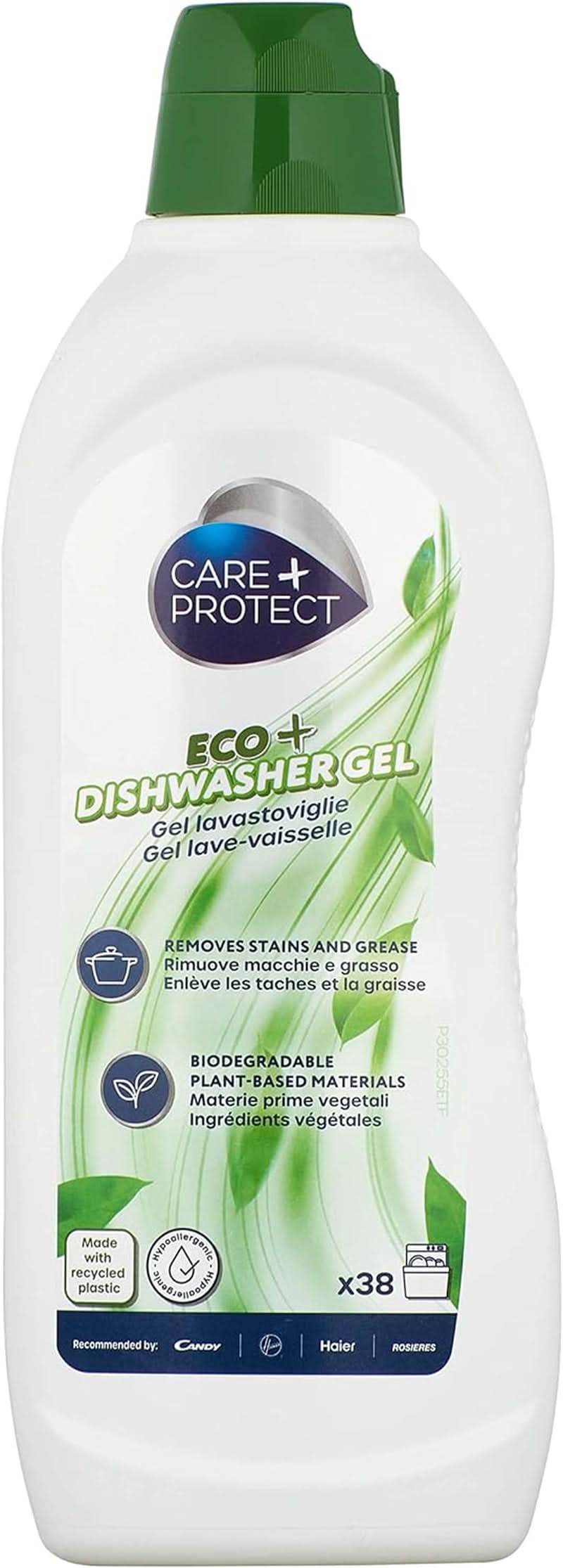 CARE + PROTECT - Økologisk gel til opvaskemaskinen, hypoallergen, 650 ml Naty Shop Gel Eco+ til opvaskemaskinen
