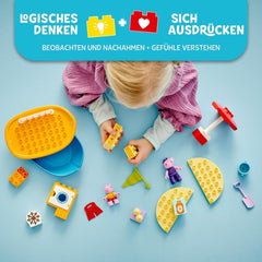 LEGO DUPLO Peppas bådtur: Legetøjsbådslegesæt til bygning og genopbygning med 2 figurer, kreativt legetøj, gaveidé til 2-årige, drenge og piger 10432 byggesæt Besuche den LEGO-Store