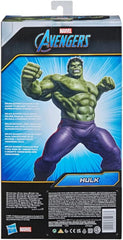 Hasbro E74755L2 Marvel Avengers Titan Hero Series Blast Gear Deluxe Hulk Action Figur 30 cm Stor Marvel Comics inspireret legetøj til børn 4+ actionfigurer Naty Shop