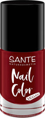 SANTE Natural Cosmetics neglelak - Klar eller ej - 8 ml - vegansk, 15-Free - hurtigtørrende - holdbar - blank finish - naturlige ingredienser