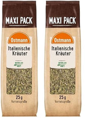 Ostmann Gewürze - Italienische Kräuter gerebelt | Middelhavet Kräutermischung zum Würzen von Tomatensauce, Gemüse- og Fleischgerichten | 25 g i Vorteilsbeutel
