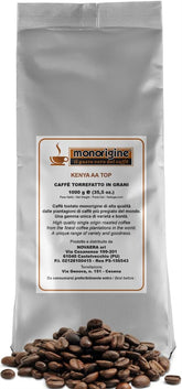 Boabe de cafea Arabica Kenya AA TOP - 1 kg