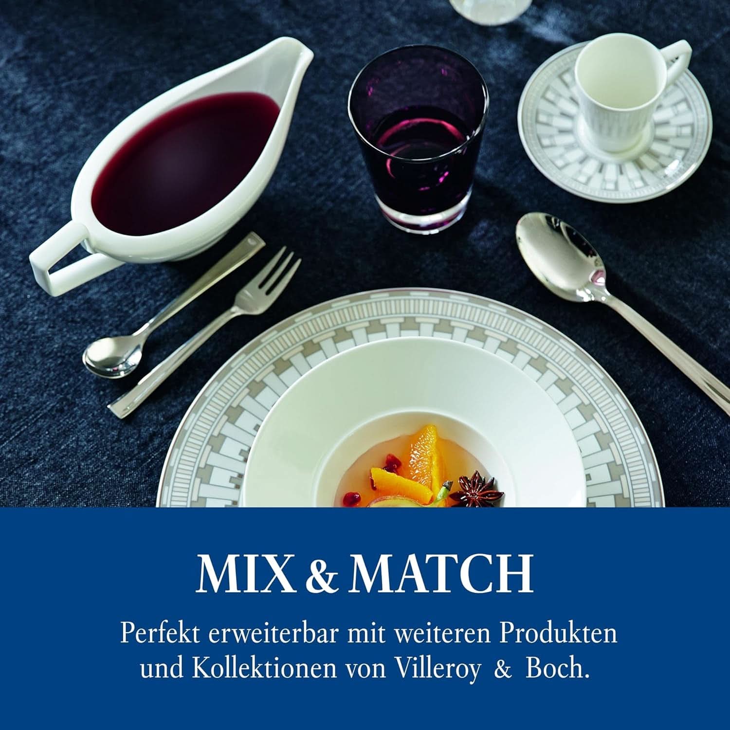 Villeroy & Boch - Set de tacâmuri din otel inoxidabil Victor, 30 piese pentru 6 persoane Bucatarie Naty Shop