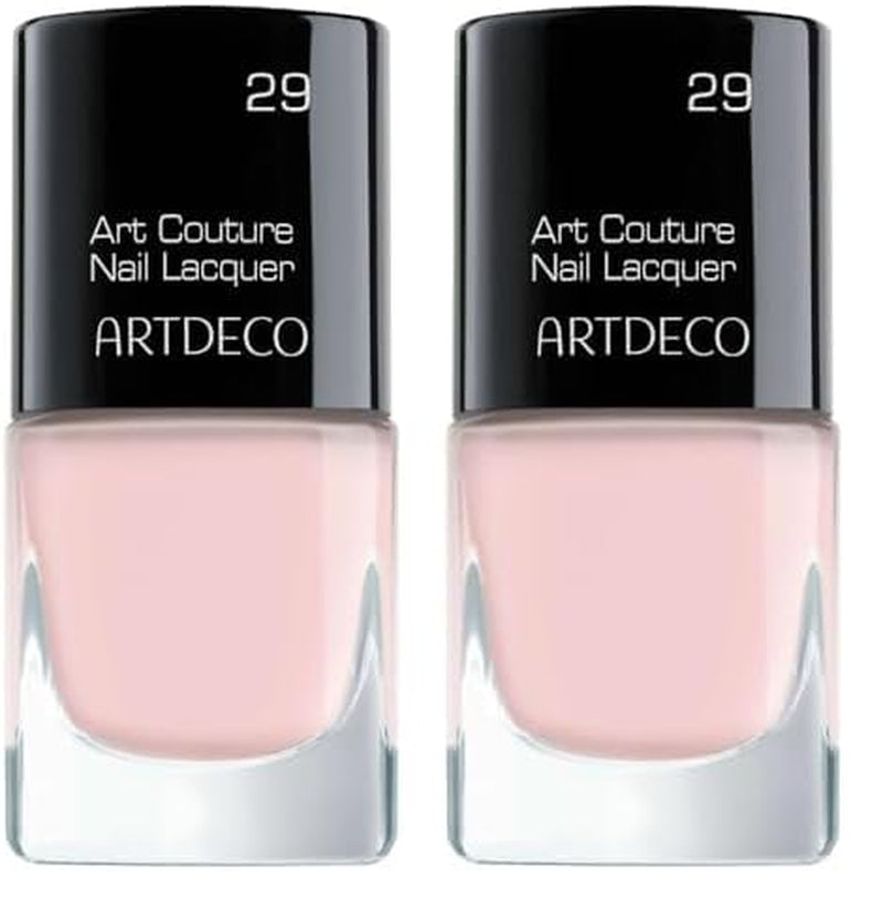 ARTDECO Art Couture Neglelak - Neglelak med unik vinylglanseffekt i en miniudgave - 1 x 5 ml (pakke med 2)