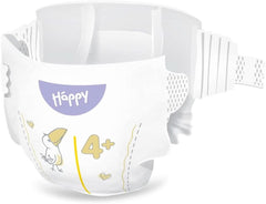 Bleer Bella Baby Happy Soft & Delicate str. 4+ Maxi plus 9-15 kg HAPPY BOX 112 stk. Mor og barn Naty Shop