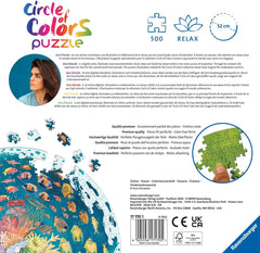 Ravensburger Puzzle 17170 Cercul de culori - Ocean & Submarin Puzzle 500 piese Puzzle Naty Shop