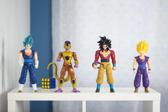 BANDAI - Dragon Ball Super - Golden Freezer - Limit Breaker Figure 30 Cm - Licența oficială Dragon Ball - Big Articulated Freezer Figure - Frieza Figure - Toy For Kids 4+ Years - 36733 Action figures Naty Shop