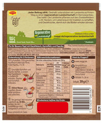 MAGGI Fix für Bauern-Topf mit Minkfleisch, Würzmischung, mit natürliche Ingredient*, for 2 Portions, 1er Pack (1 x 39g)