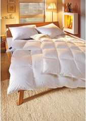 Pernă Billerbeck E04 Gold Edition 15 Cu suport ferm - 80 X 80 Cm - Pernă de puf potrivită pentru alergici cu husă moale Perne standard Naty Shop