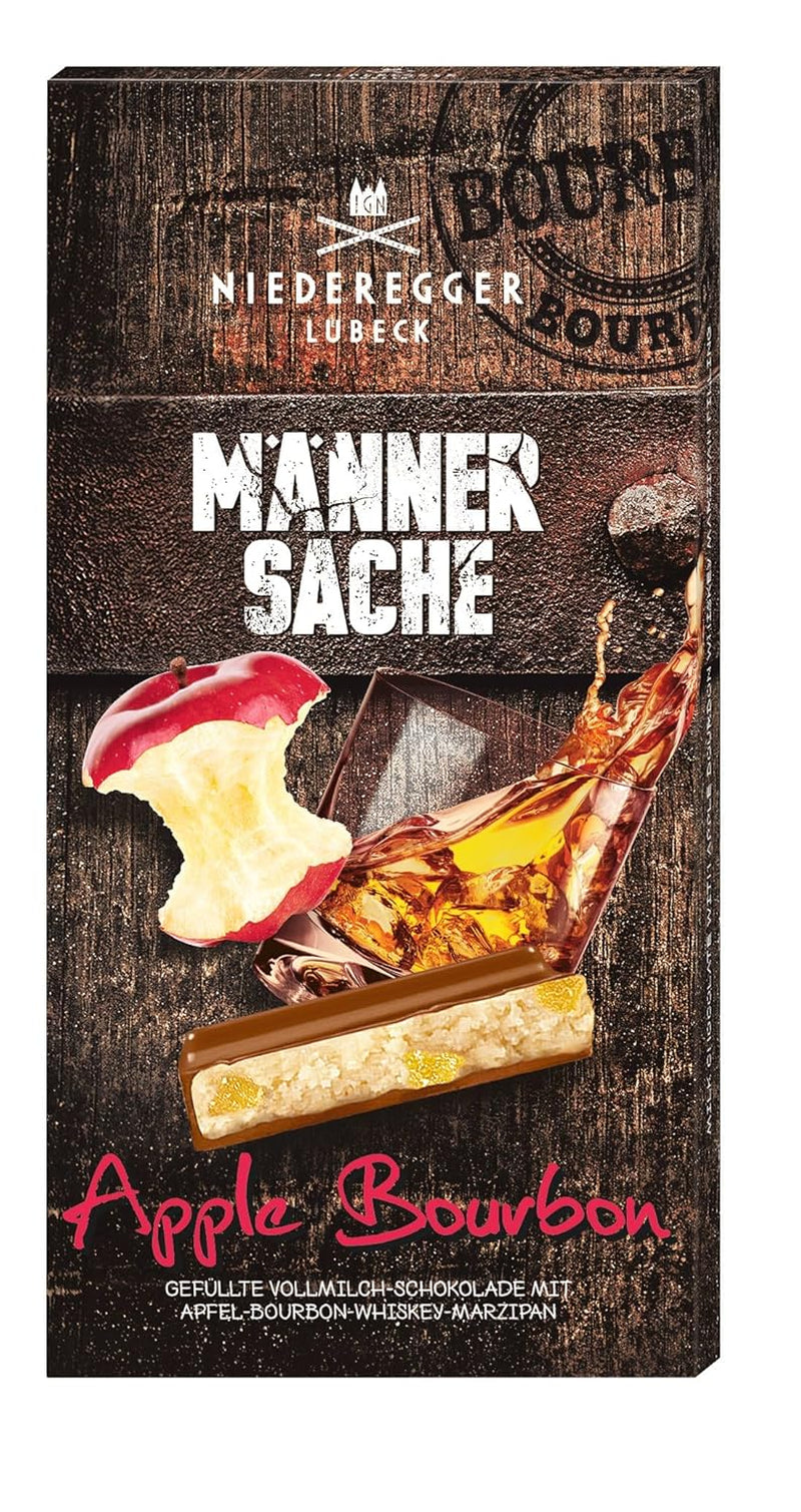 Niederegger Herretøj Æble Bourbon Marcipan Bar, 110g
