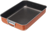 Tava de copt teflon Zecchino 40x28cm, aluminiu, multicolor, 40x28 Matrite si tavi pentru copt Naty Shop
