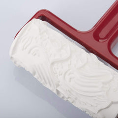 Westmark Spekulatiuswalze, Mit 7 verschiedenen Motiven, Længde: 17,2 cm, Kunststoff, Klausi, Weiß/Rot, 32162270