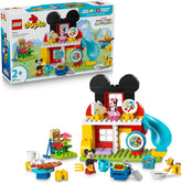LEGO DUPLO | Micky Maus Wunderhaus mit Minnie und Pluto - Pädagogisches Feinmotorik Spielzeug für Kleinkinder - inkl. 3 Figuren & Toodles - Geschenk für Jungen & Mädchen ab 2 Jahren - 10465