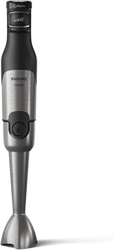 Philips 5000-Serie Stabmixer - 1200W Leistung. Promix-Technologie. Led-Geschwindigkeitsanzeiger. Stufenlose Geschwindigkeitseinstellung. Kompaktes Design. Leicht Zu Reinigen. Schwarz (HR2681/00) Bucatarie Naty Shop Stabmixer