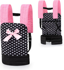 Bayer Design 62260AA Puppentrage EasyCarry, gepolstert, verstellbare Riemen, hinten og vorne tragbar, for Puppen og Plüschtiere