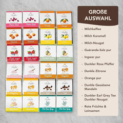 Dolfin Selected Chocolates, Panache - 24 de pătrate - 12 arome delicioase Bomboane de Ciocolata Naty Shop