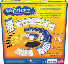 Goliath, Extreme MAIL, et festspil for voksne og børn fra 8 år og opefter, et sjovt og hurtigt tegnespil for familie eller venner, brætspil, 4 til 6 spillere, 20 minutter