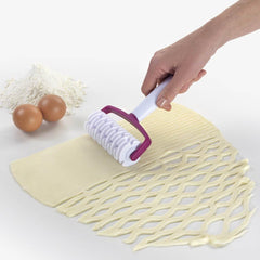 Metaltex Teigrolle, 18x7cm, hvid