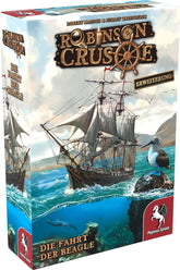 Pegasus Spiele 51946G - Robinson Crusoe Voyage of the Beagle (Ekspansion), Medium