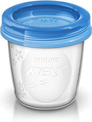 Philips Avent Austellungssystem Für Muttermilch, Becher Inklusive Deckel, Adapter (Model SCF618/10) Tilbehør Mad og Amning Bebe Naty Shop