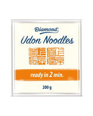 Udon nudler DIAMOND, hurtig og nem tilberedning, vegetarisk, vegansk - 1 x 200 g