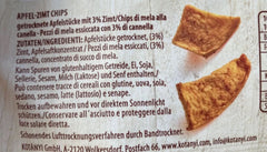 Kotanyi tørrede æblestykker med kanel, 100 % naturlig, 9 x 40 gram Dehydrerede produkter Naty Shop