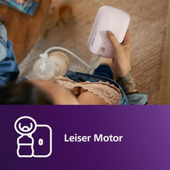 Philips Avent Elektrische Natural Motion Milchpumpe - Set Zum Abpumpen, Aufbewahren Und Füttern Inkl. Flaschen, Schnuller Und Becher (Modell SCD340/31) Mad og ammetilbehør Bebe Naty Shop