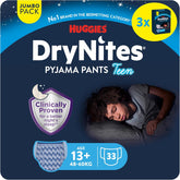 Huggies DryNites nattesengevædningsbleer, drenge 13-ca. 17 år (48-60 kg), 33 count (3x11), Jumbo månedlig pakke, XL trusser