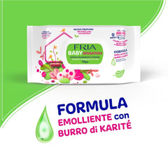 Baby Sensations med låg, 72 vådservietter, renseservietter til personlig pleje, unisex, børn