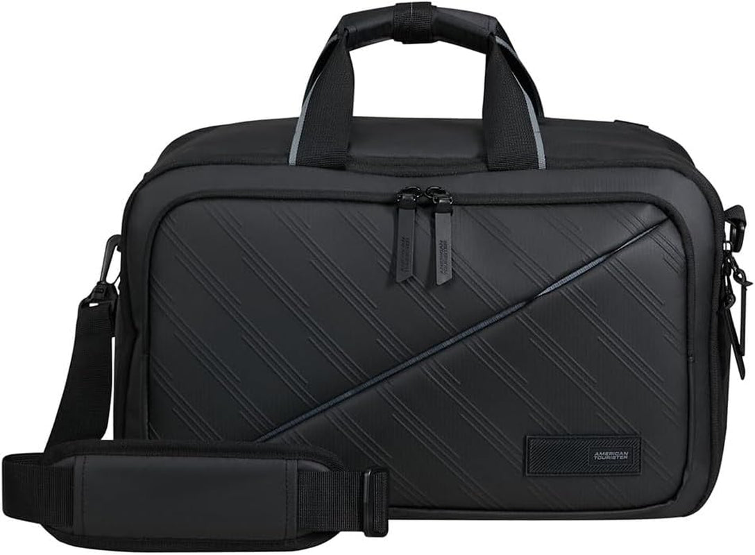 American Tourister Take2Cabin - Geantă de voiaj Ryanair 3-Way, 40 cm, 25 L, negru (negru) Bagaje și echipament de călătorie Naty Shop Ediție neagră (Negru) 15.6"