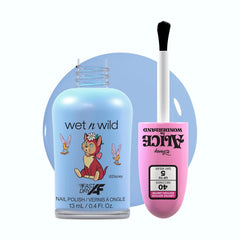 Wet n Wild Alice in Wonderland "In a World of My Own" neglelaksæt med 2 med en hurtigtørrende og langtidsholdbar formel, blank finish, holder op til 5 dage