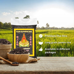 ROYAL THAI RIS - Sorte klæbrige ris - 1 x 1 KG