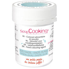Scrapcooking, pulvermadfarve, pastelblå, 5 gram Naty Shop